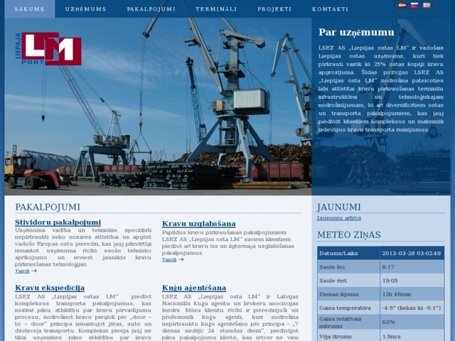 Liepājas osta LM LSEZ, AS